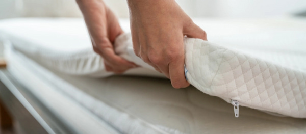 تصویر 2 از قیمت محافظ تشک پارچه‌ای ضد آب با کیفیت ارزان + خرید عمده